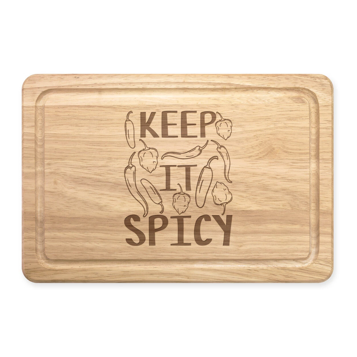 Keep It Spicy Chilli Rectangular Chopping Board Spicy Food Joke Love Hot Funny