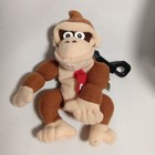 Nintendo 1997 DONKEY KONG 5" Plush Keychain N64 beanbag Figure