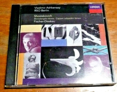 Vladimir Ashkenazy   RSO Berlin    Shostakovich    Fischer-Dieskau     CD