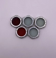 Vintage Old Polaroid Camera Filters Half Step Copy Lot of 5