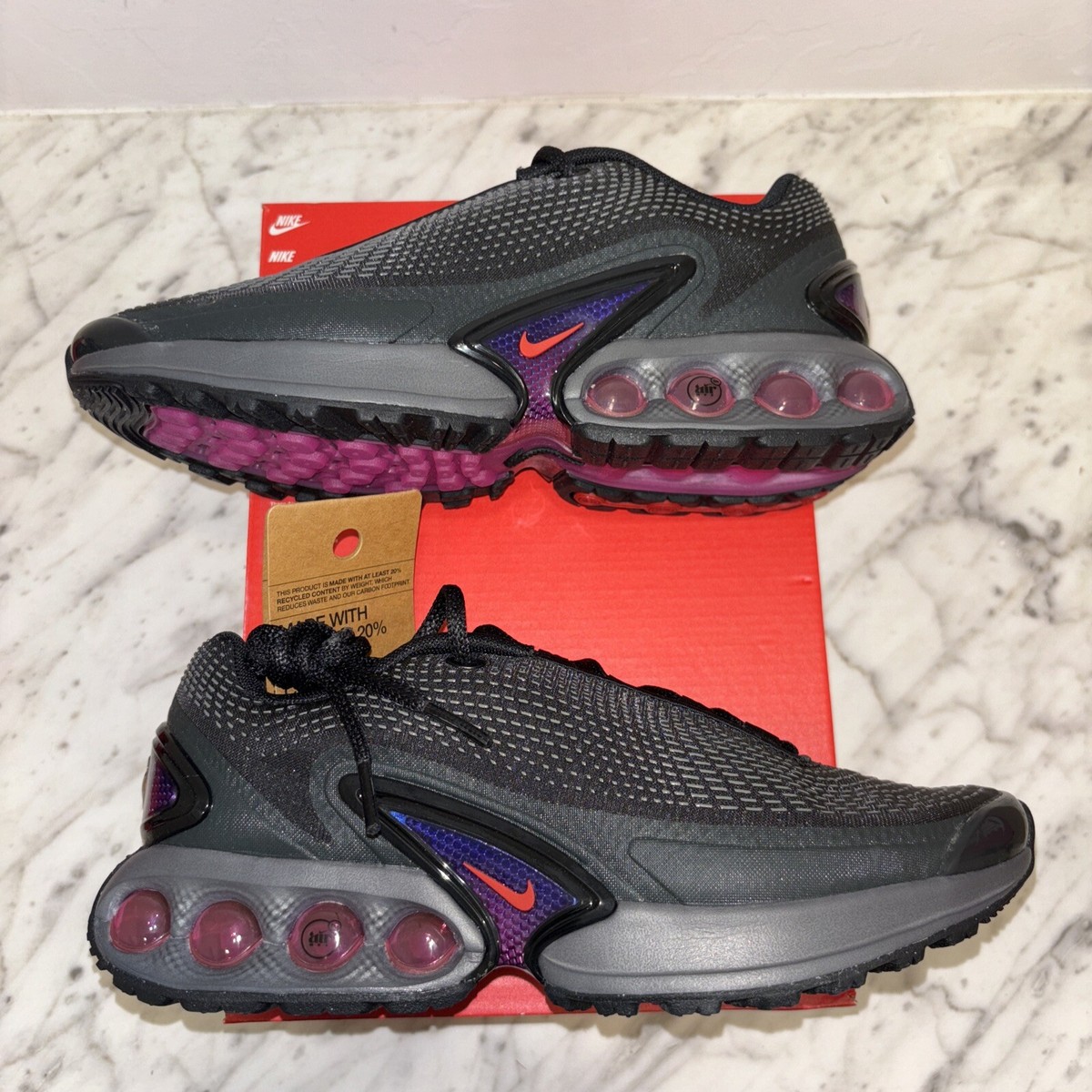 Women's Size 7 - Nike Air Max DN All Night Black Running
