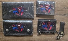 1997 NEW/SEALED Marvel Comics Spider-Man Genuine Leather Wallets  Checkbook Set