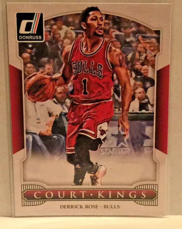 Derrick Rose trading card