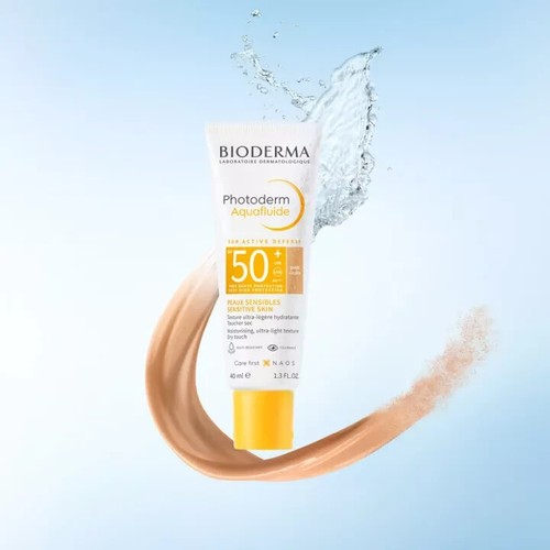 Bioderma Photoderm SPF50+ Tinted Golden Aquafluid Dry Touch 40ml Exp 03/2026 - Picture 3 of 4