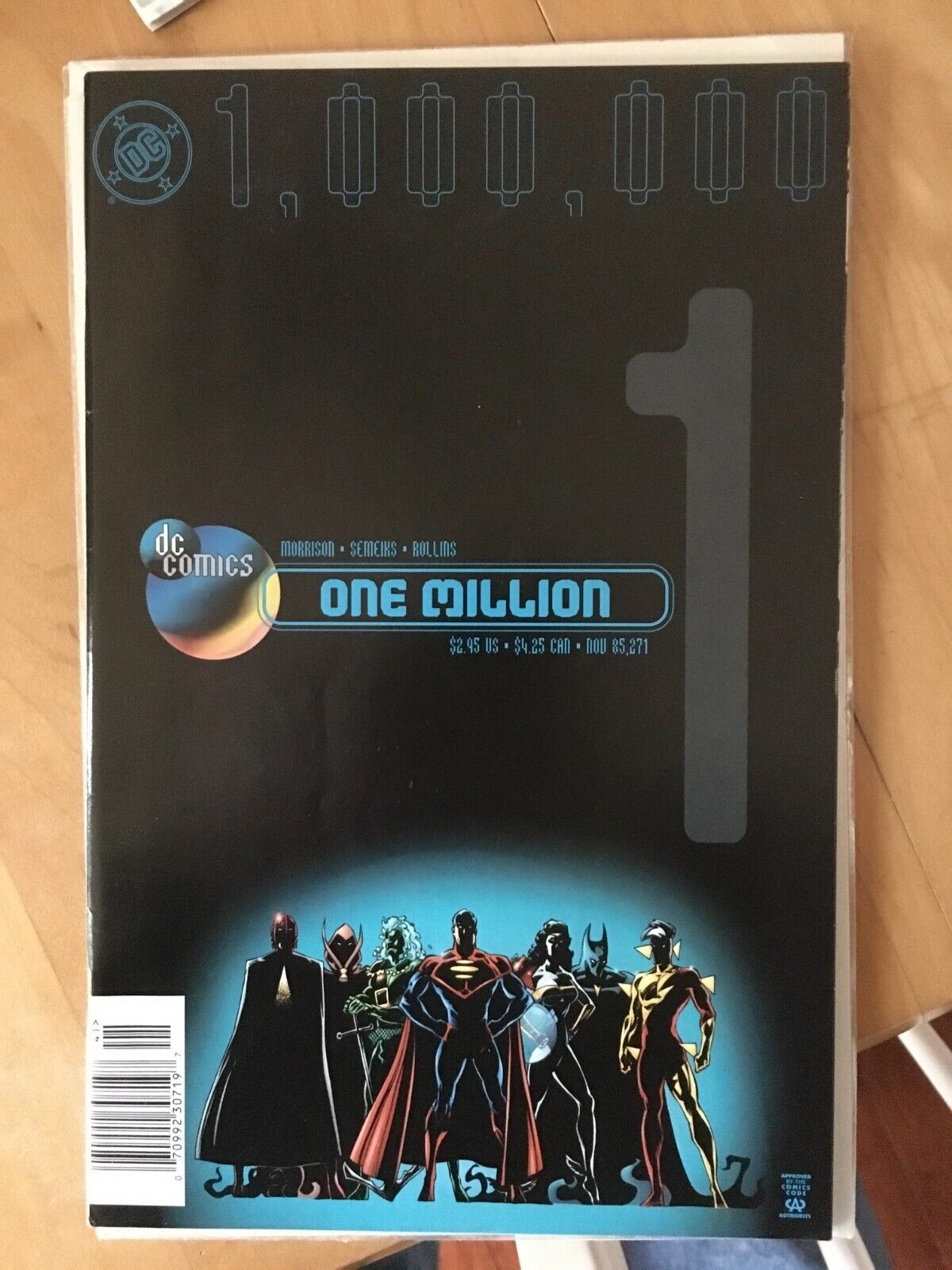 DC ONE MILLION #1 Grant Morrison, Superman, Batman, Wonder Woman, JLA