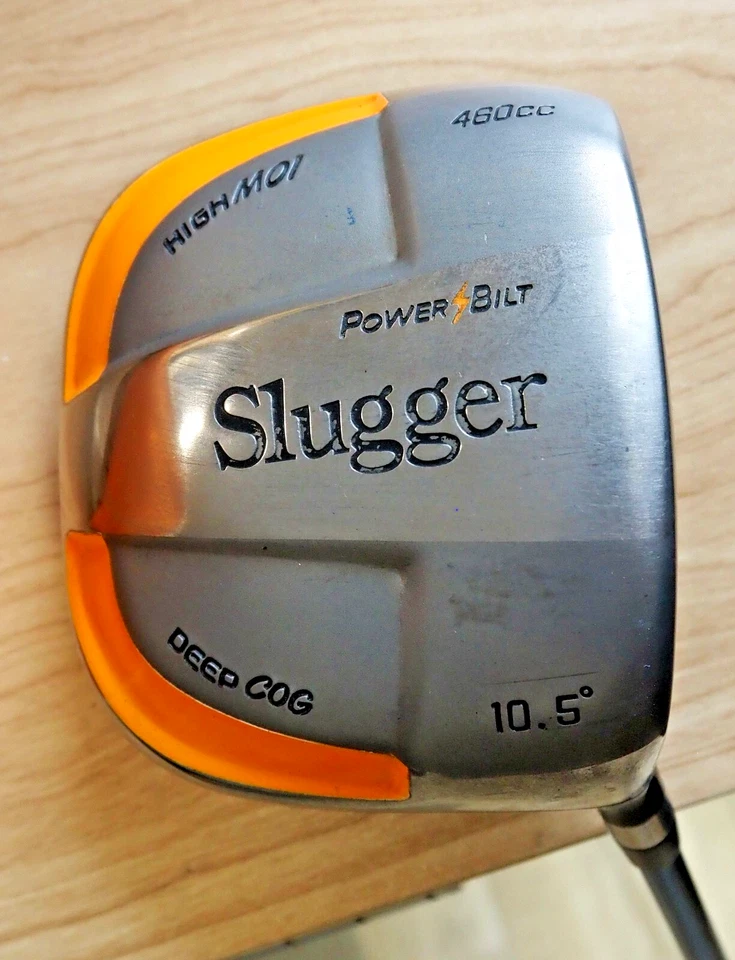 Power Bilt Slugger Square Driver 10,5° Loft R Flex Herren RH Headcover - Bild 2 von 4