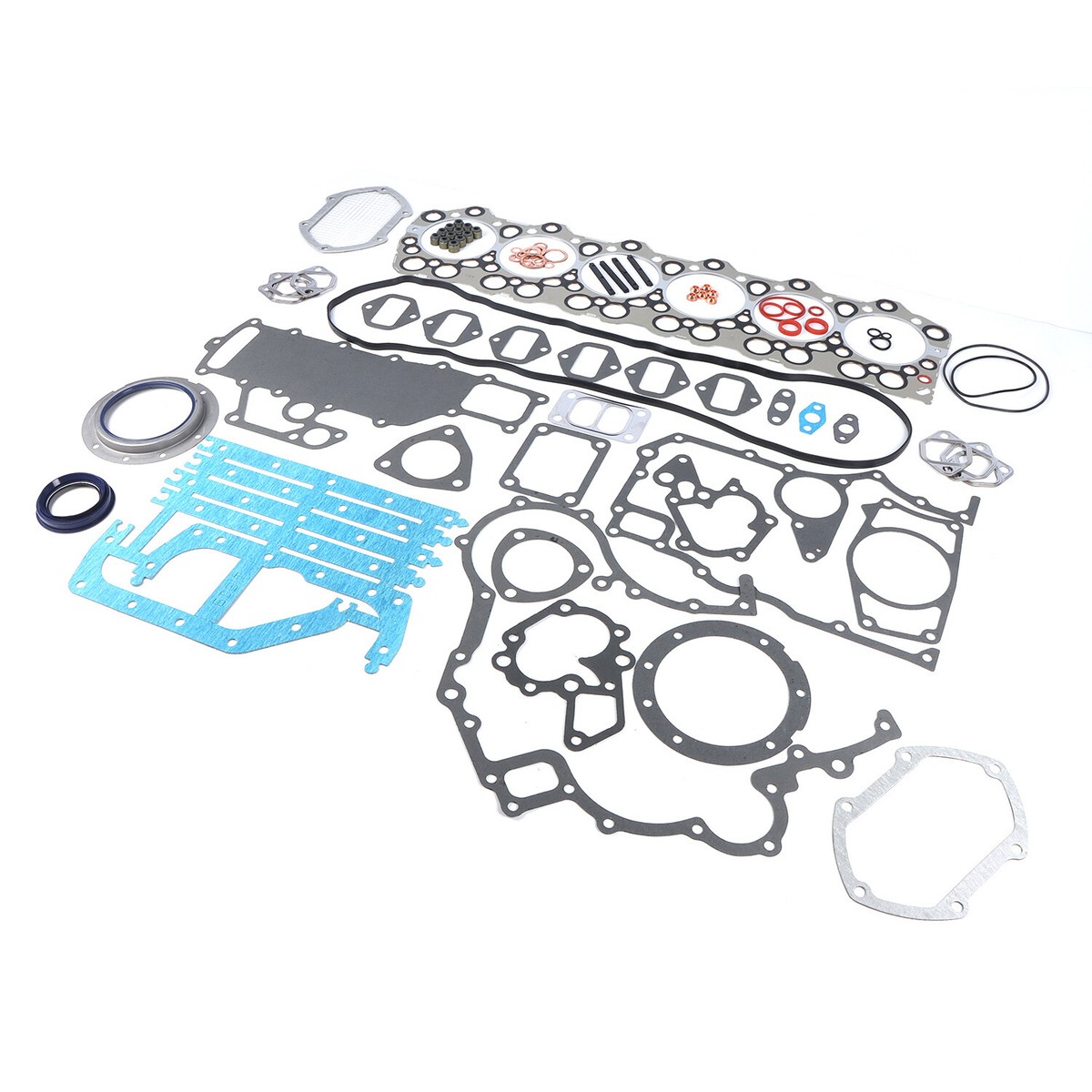 1SET Overhaul Kit for Mitsubishi 6D34/6D34T Engine 12345