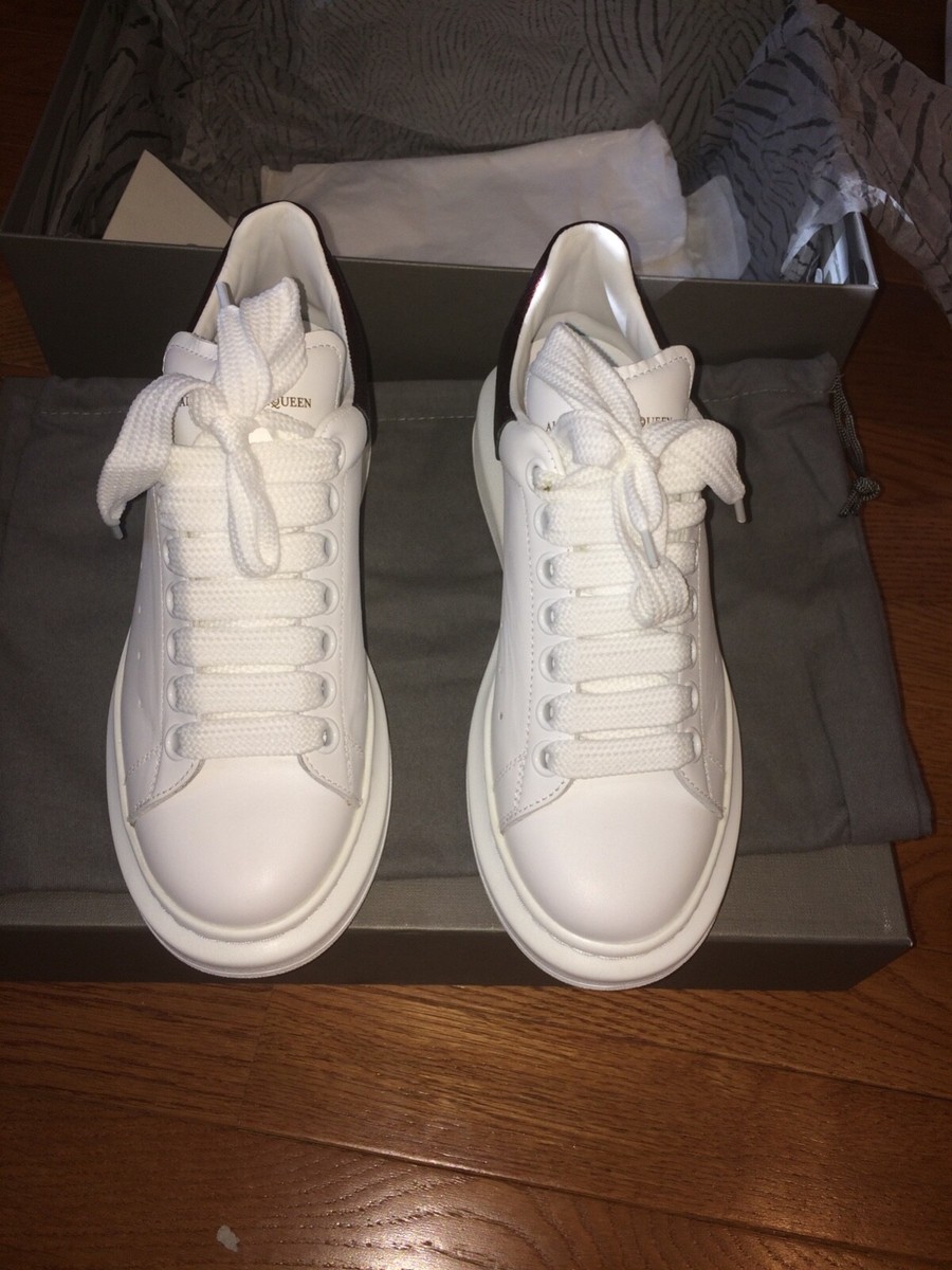 めい Alexander Mcqueen Oversized White / Light Grey - Feb 2025