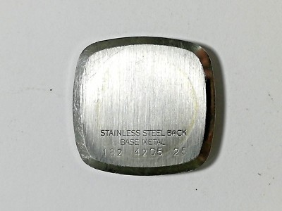 Fondo Lunette Uhr Tapa CERTINA 182 4205 25 Edelstahl Stainless Steel Rückseite