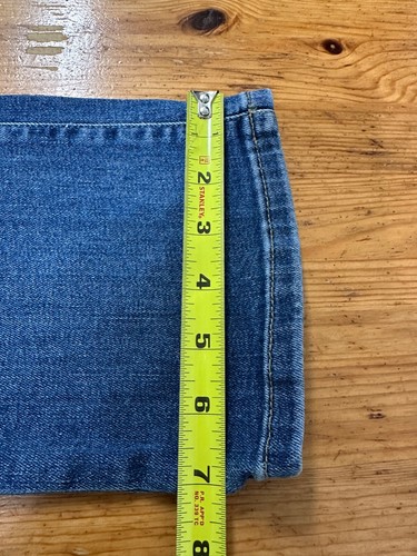 Lauren Jeans Ralph Damen Denim blau klassisch gerade Größe 8P - Bild 7 von 15