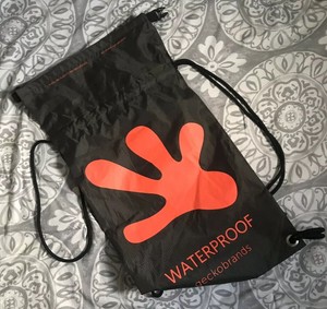 geckobrands waterproof drawstring backpack