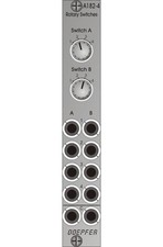 DOEPFER A-182-4 DUAL ROTARY SWITCHES : NEW : DETROIT MODULAR 