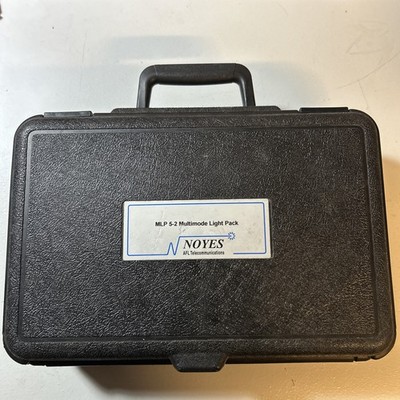 AFL Noyes MLP 5-2 Multimode Light Pack OPM5-2D, OLS1 Optical Fiber Testing Kit