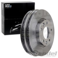 2X Eurobrake Bremsscheiben 274Mm BelÜFtet Vorne Passend FÜR KIA Carnival |
