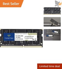 16GB DDR4 RAM 2666MHz Laptop Memory Unbuffered CL19 1.2V