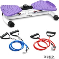 Home Fitness Waist Twist Board – Adjustable Resistance Bands & Progress Tracker