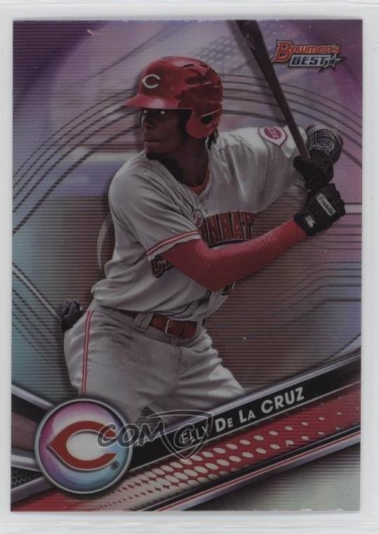 2022 Bowman's Best Top Prospects Refractor Elly De La Cruz #TP-17 uk2