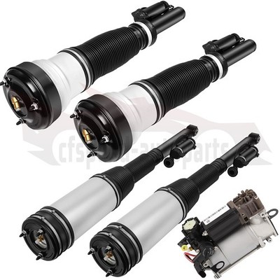 5x Front & Rear Suspension Air Strut For Mercedes W220 S350 S430 S500 S55/65 AMG