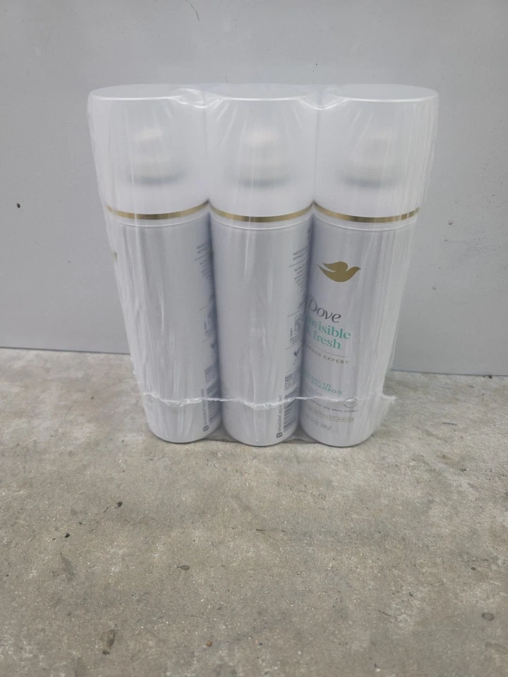 Paquete de 3 champú seco invisible Dove Care Between Washes 5 oz (tres latas) - NUEVO Foto 2 de 2