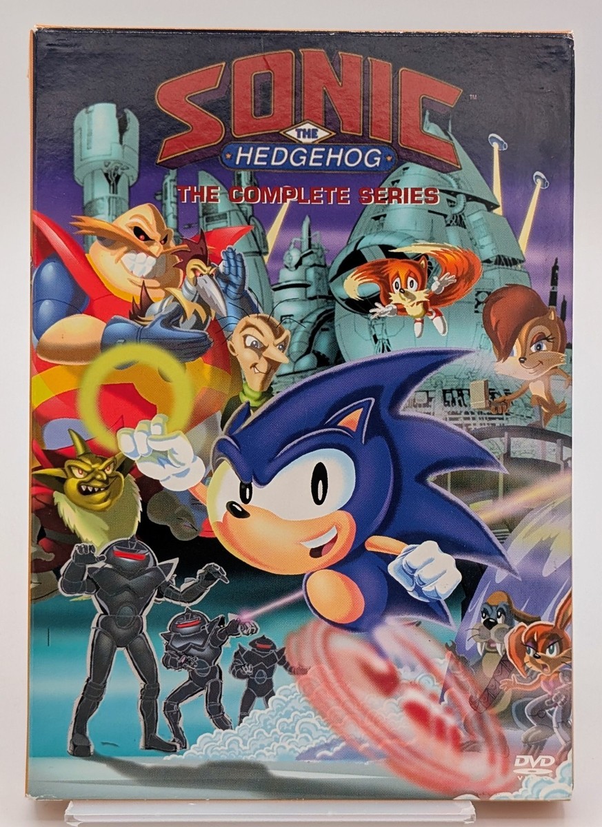 Sonic the Hedgehog - The Complete Series (DVD, 2007, 4-Disc Set