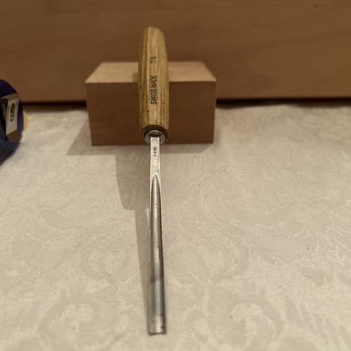 Pfeil Swiss Made # 7 / 6mm Straight Gouge Wood Carving Sharp Excellent Condition