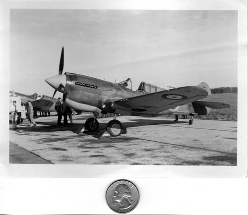 WW2 WWII RAF British Royal Air Force Military Press Photo Curtiss P-40 Kittyhawk