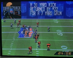 NFL Quarterback Club (Sega Genesis 32X, 1995) TESTED OEM CIB POSTER REG CARD