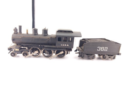#ad PARTS Rivarossi HO Scale Illinois Central Casey Jones 4 6 0 Steam Locomotive DNR $24.95