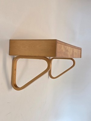 Alvar Aalto Artek Wall Console Model 114A Finland 1950s Vintage Original