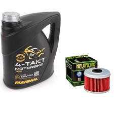 CB300 Neo Sports Cafe R Oil & Filter Kit Mannol Semi Synt 10w40 4L Honda 2019 7.50 per litre