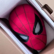 Spider-Man Mask Moving Arachnid Eyes Chin Control Eyes Helmet Masks Props Gift