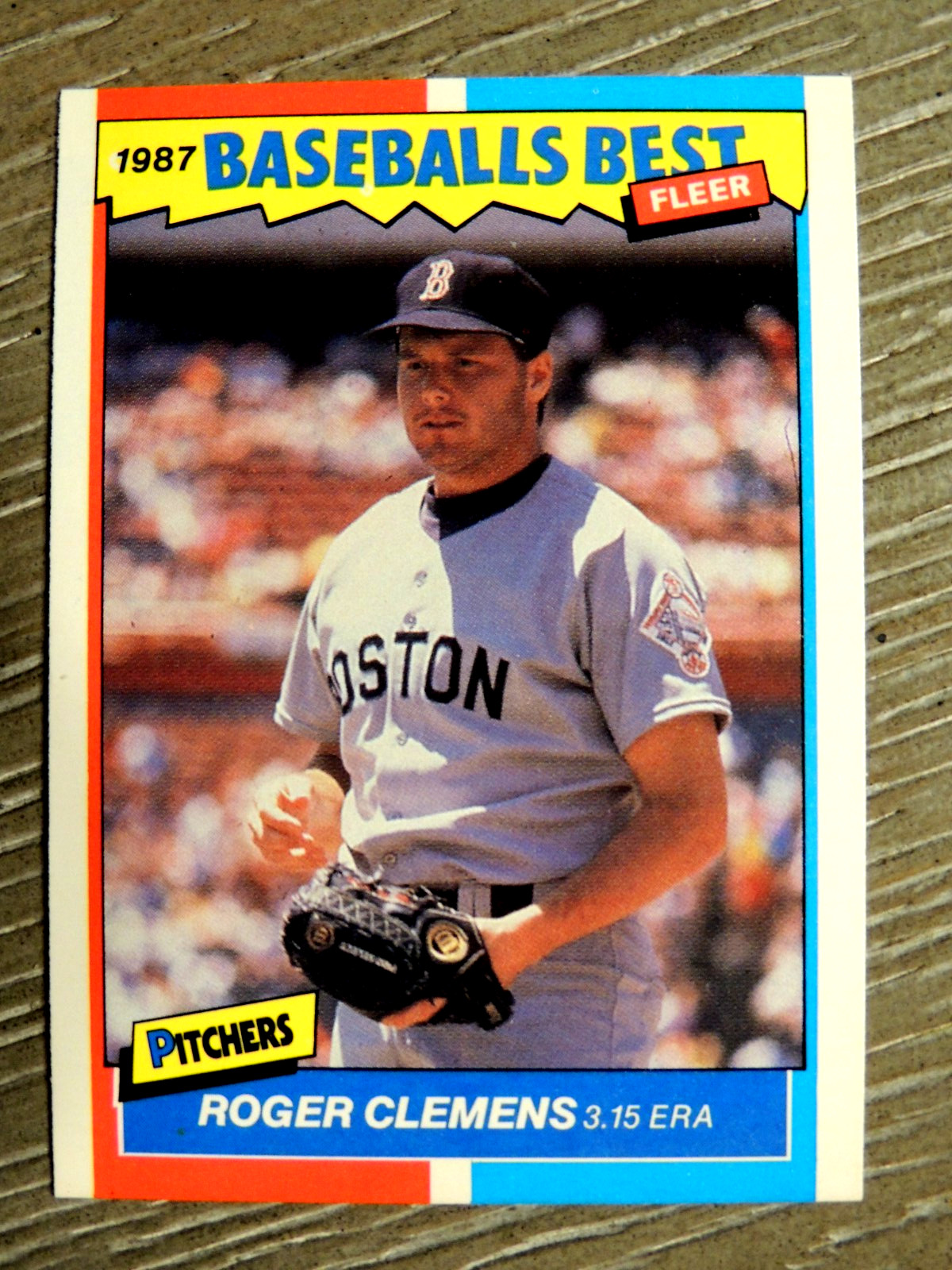Roger Clemens #10 Baseball Cards 1987 Fleer Baseball's Best trading card — raw and PSA graded price guide