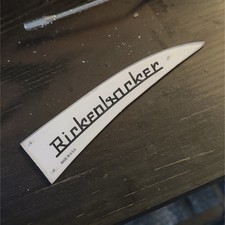 Rickenbacker White Truss Rod Cover for 325, 350 C Series & Legacy Series Guitars