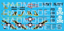 HAD Decals for 1/48 Grumman F-14A Tomcat 201 Vf-84 Jolly Rogers