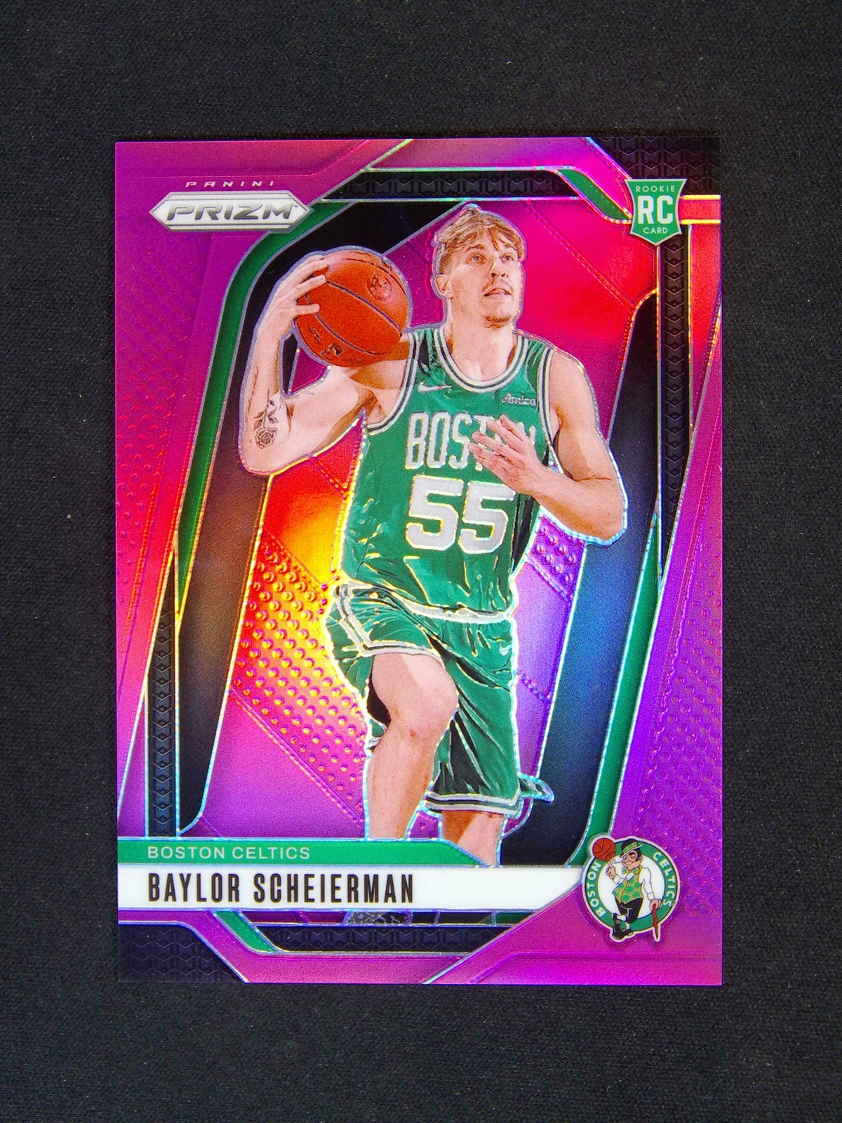 2024-25 Panini Prizm Baylor Scheierman #236 RC Rookie Pink /249