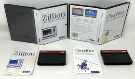 Sega Master System Lot of Choplifter, Alex Kidd, Vigilante, Blade Eagle & More