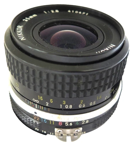 Nikon NIKKOR 35mm F/2.8 Ai Lens No. 410471 VG