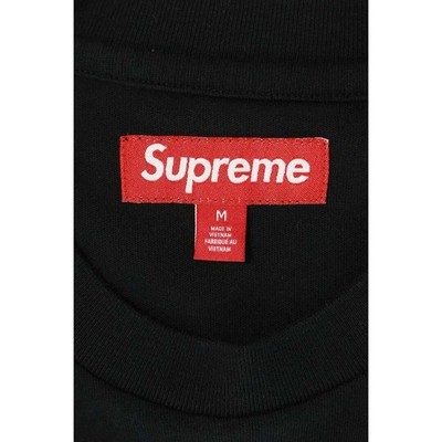 Supreme 25SS Capital S Top Logo Embroidered T-shirt Men's M Used