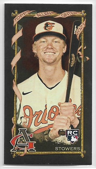 Kyle Stowers #45 2023 Topps Allen & Ginter Baseball Mini Stained Glass