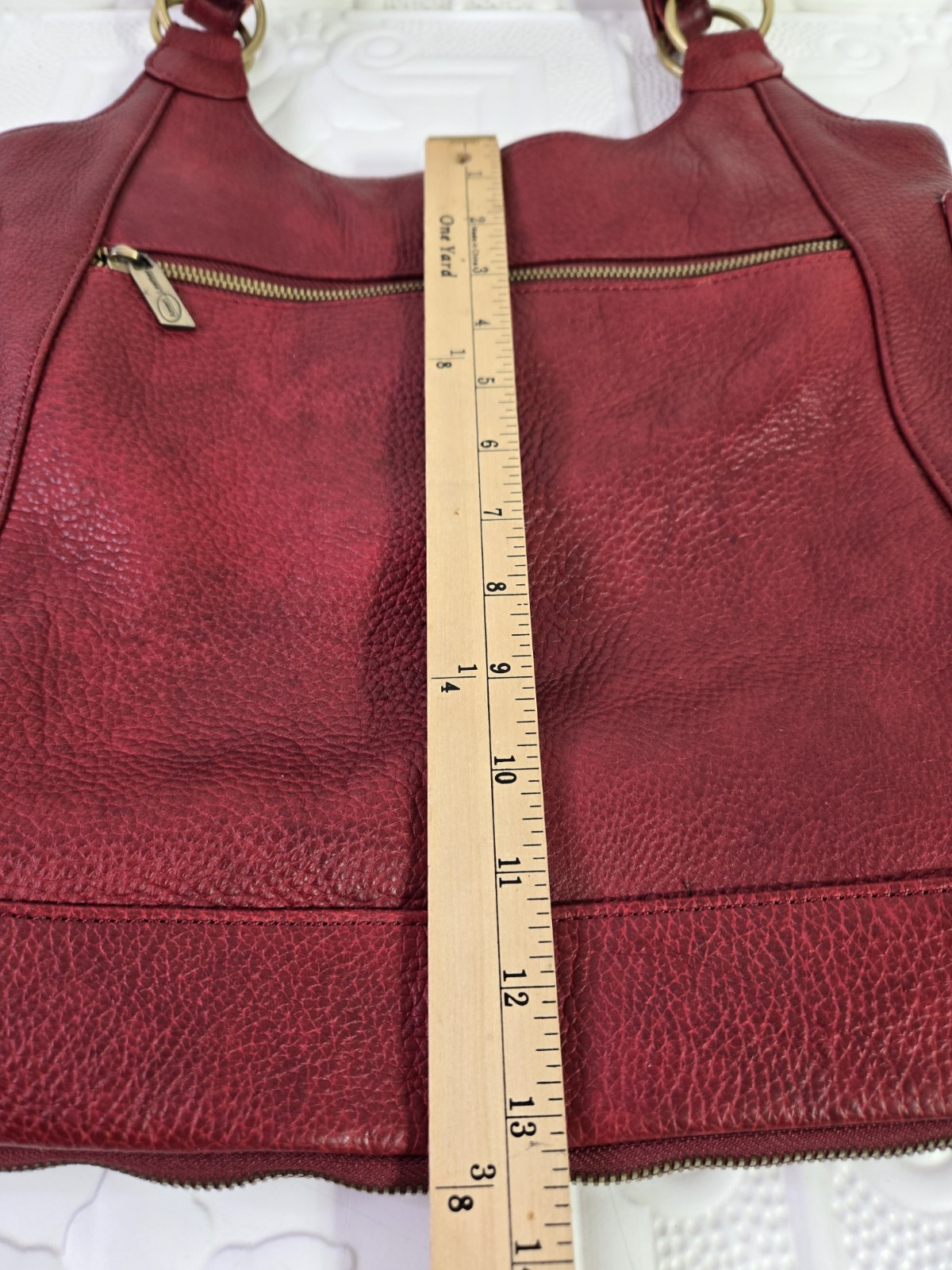 Ameri Leather Cowhide Judelle Universal Large Sho… - image 12