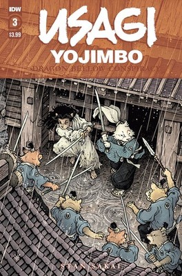 USAGI YOJIMBO DRAGON BELLOW CONSPIRACY #3 IDW PUBLISHING
