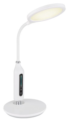 GLOBO Lighting Tischleuchte FRUGGY LED weiss  weiß Tischlampe
