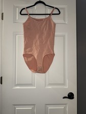 Shapermint Essentials Sleeveless Bodysuit Xl Light Pink