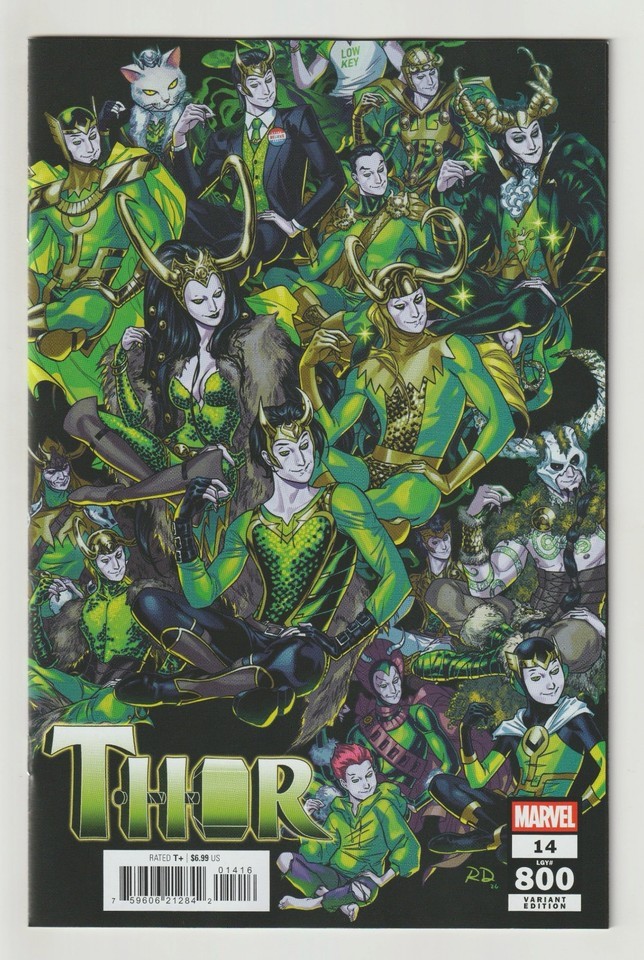 THOR #800 1:25 RUSSELL DAUTERMAN VARIANT 2026 MARVEL 082626
