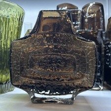 Whitefriars Cinnamon Geoffrey Baxter Television TV Vase 9677