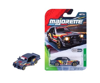 Majorette 8504000000Q03 - 1/64 - Racing Ford Escort MKII RS 1800, bunt - Neu