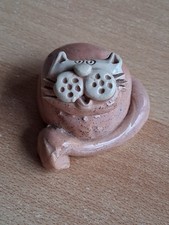 kleine Katze, Handarbeit, selbst getöpfert?,...