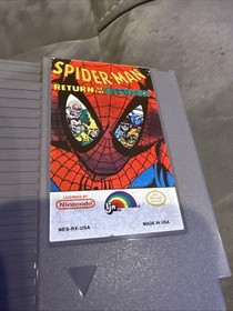Cartucho Spider-Man: Return of the Sinister Six Nintendo NES solo probado limpio