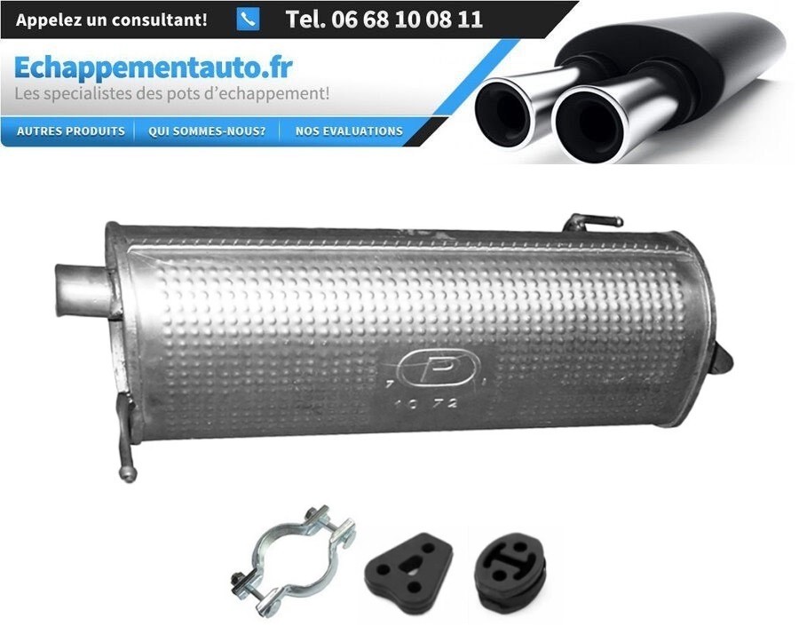 Échappement Hyundai ix20 anti-corrosion pour réparer un pot bruyant perforé