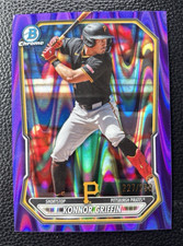 2026 Bowman Chrome Konnor Griffin PURPLE RAYWAVE #BCP-92 /250 Pirates
